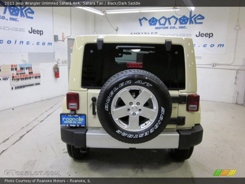 Sahara Tan / Black/Dark Saddle 2011 Jeep Wrangler Unlimited Sahara 4x4