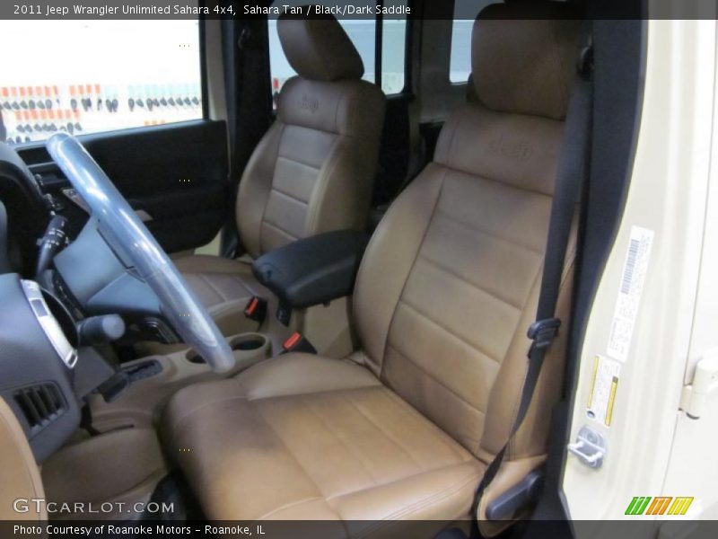 Sahara Tan / Black/Dark Saddle 2011 Jeep Wrangler Unlimited Sahara 4x4