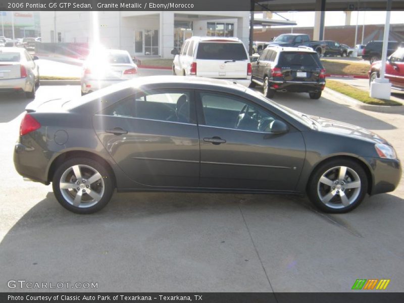 Granite Metallic / Ebony/Morocco 2006 Pontiac G6 GTP Sedan