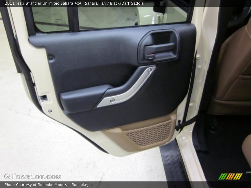 Sahara Tan / Black/Dark Saddle 2011 Jeep Wrangler Unlimited Sahara 4x4