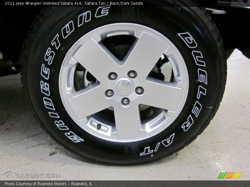  2011 Wrangler Unlimited Sahara 4x4 Wheel