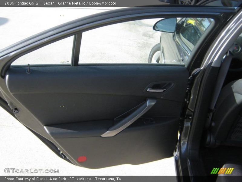 Granite Metallic / Ebony/Morocco 2006 Pontiac G6 GTP Sedan