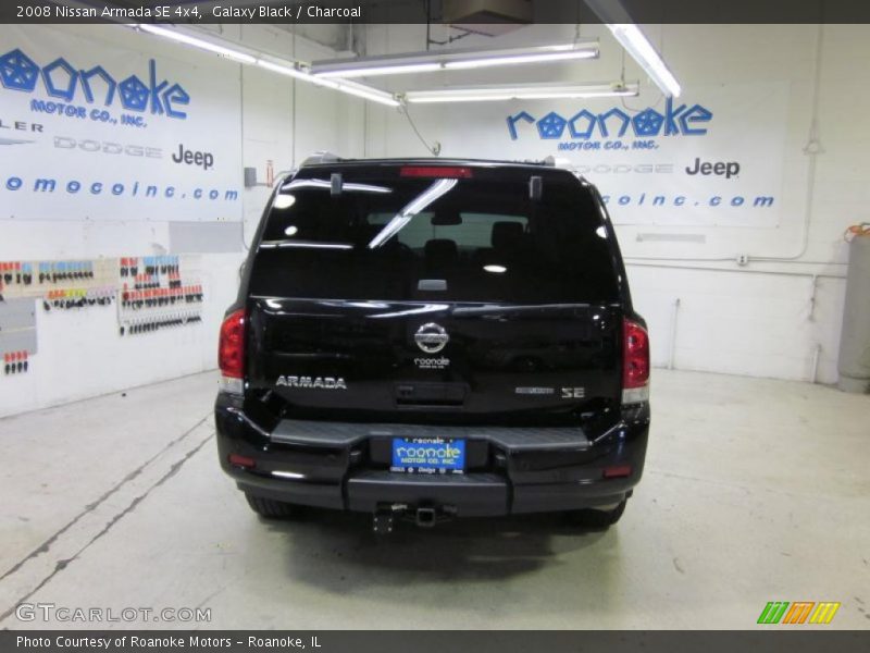 Galaxy Black / Charcoal 2008 Nissan Armada SE 4x4