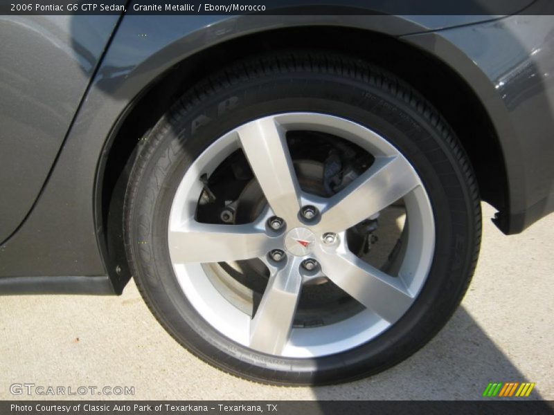 Granite Metallic / Ebony/Morocco 2006 Pontiac G6 GTP Sedan