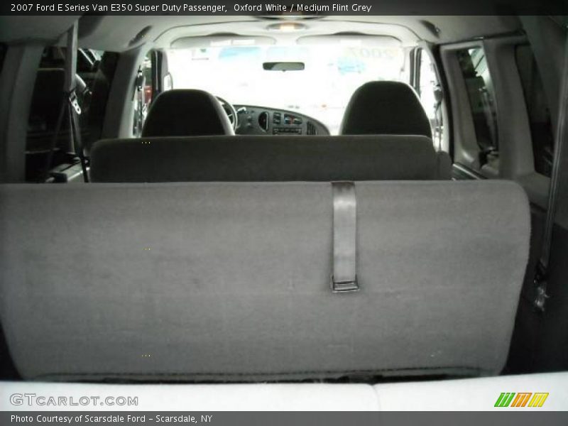 Oxford White / Medium Flint Grey 2007 Ford E Series Van E350 Super Duty Passenger