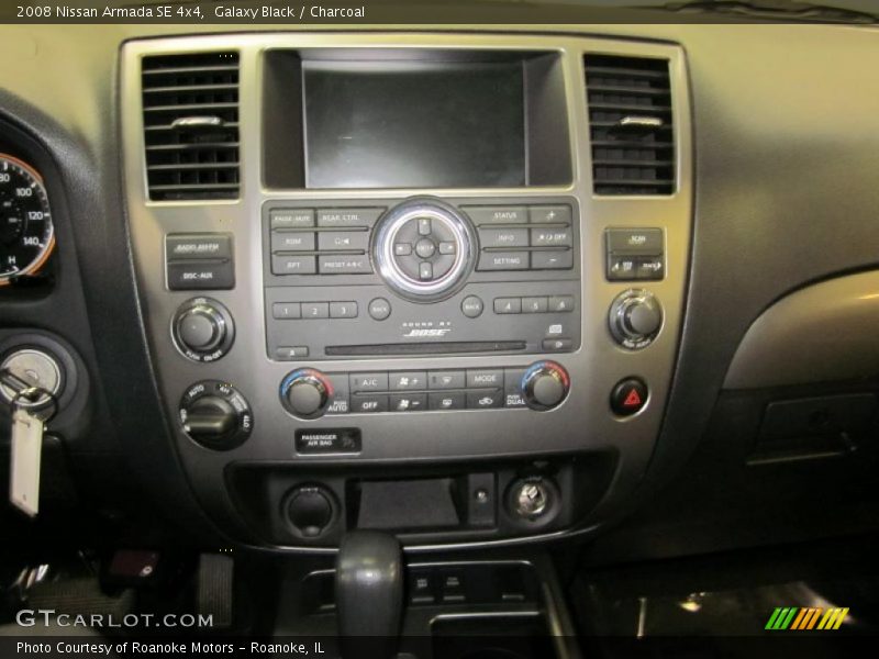 Galaxy Black / Charcoal 2008 Nissan Armada SE 4x4