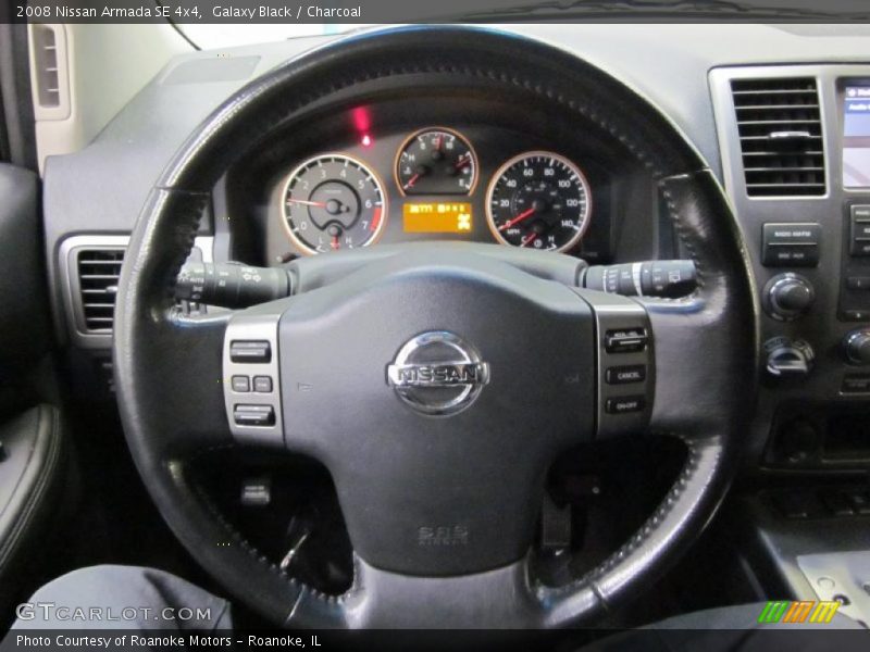 Galaxy Black / Charcoal 2008 Nissan Armada SE 4x4