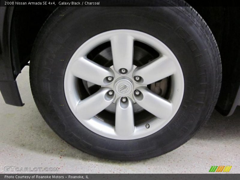Galaxy Black / Charcoal 2008 Nissan Armada SE 4x4