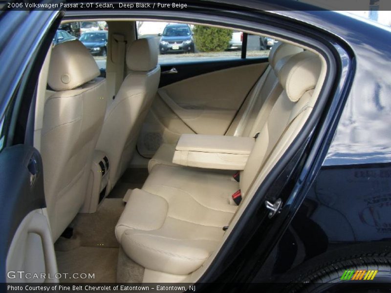 Deep Black / Pure Beige 2006 Volkswagen Passat 2.0T Sedan