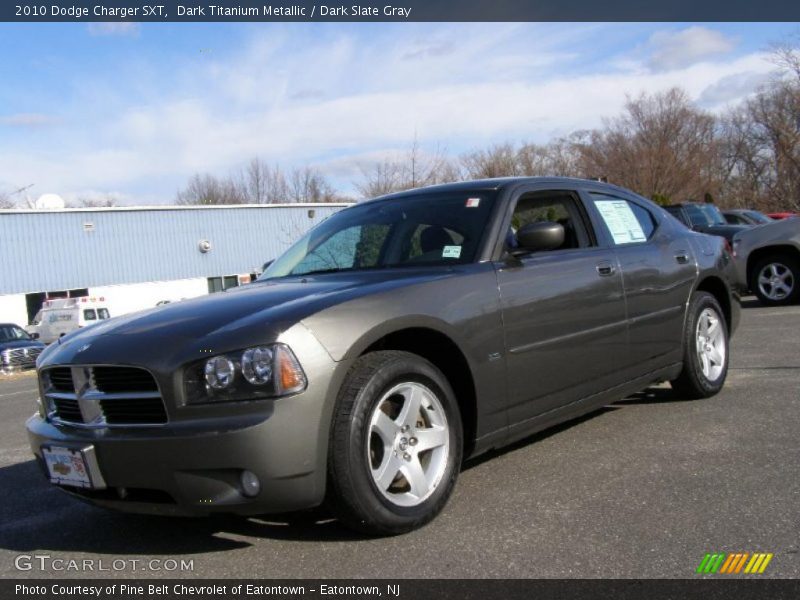 Dark Titanium Metallic / Dark Slate Gray 2010 Dodge Charger SXT