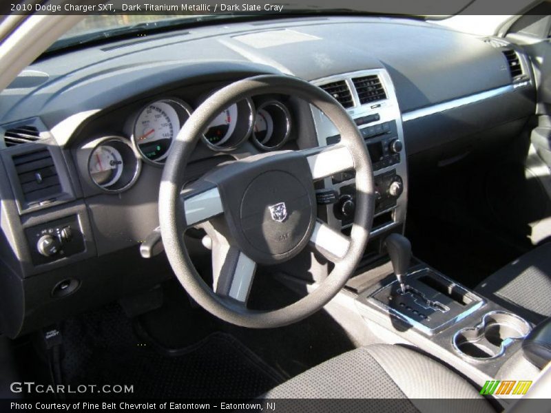 Dark Titanium Metallic / Dark Slate Gray 2010 Dodge Charger SXT