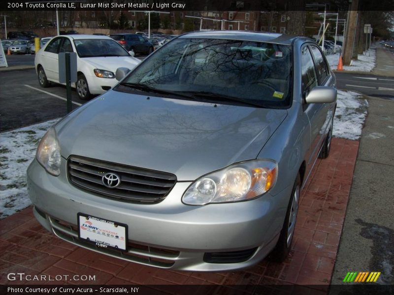 Lunar Mist Silver Metallic / Light Gray 2004 Toyota Corolla LE