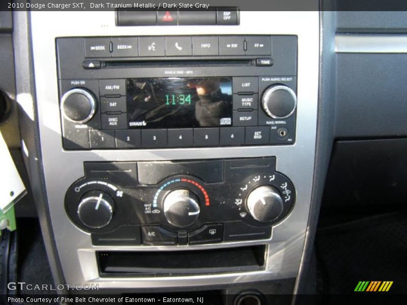 Dark Titanium Metallic / Dark Slate Gray 2010 Dodge Charger SXT