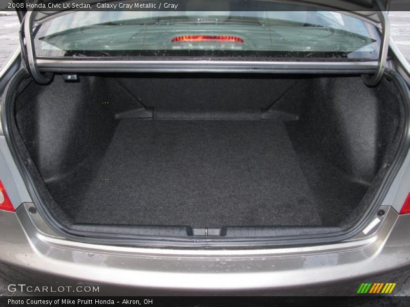 Galaxy Gray Metallic / Gray 2008 Honda Civic LX Sedan