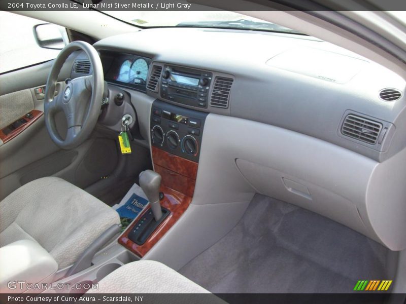  2004 Corolla LE Light Gray Interior