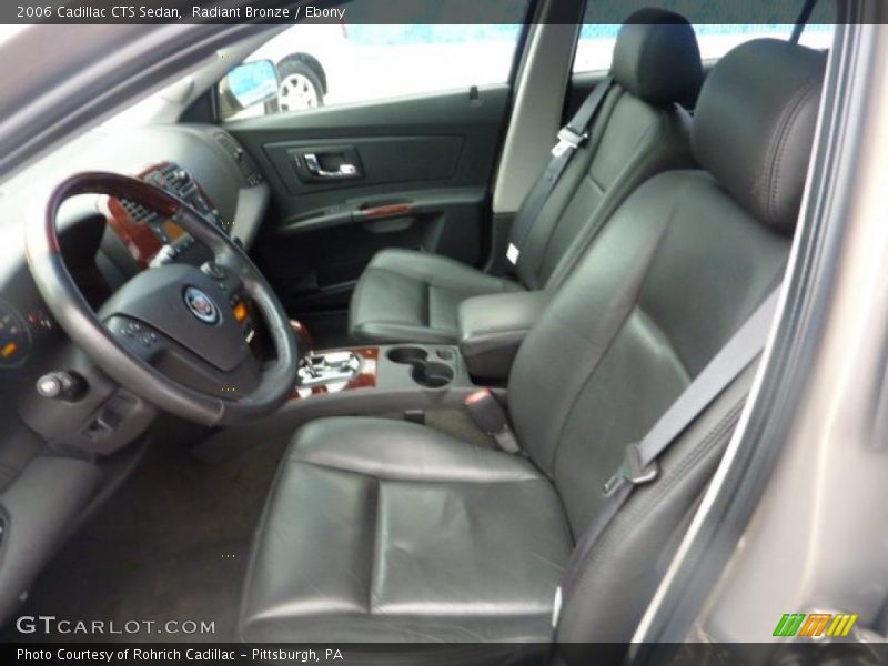 Radiant Bronze / Ebony 2006 Cadillac CTS Sedan