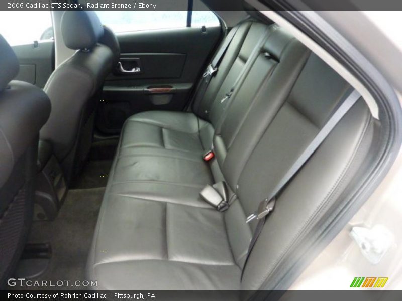 Radiant Bronze / Ebony 2006 Cadillac CTS Sedan
