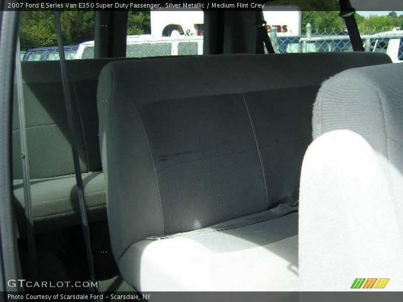 Silver Metallic / Medium Flint Grey 2007 Ford E Series Van E350 Super Duty Passenger