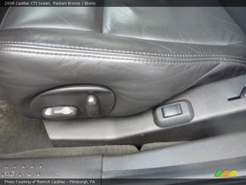 Radiant Bronze / Ebony 2006 Cadillac CTS Sedan