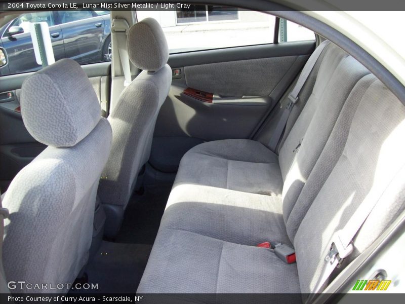  2004 Corolla LE Light Gray Interior