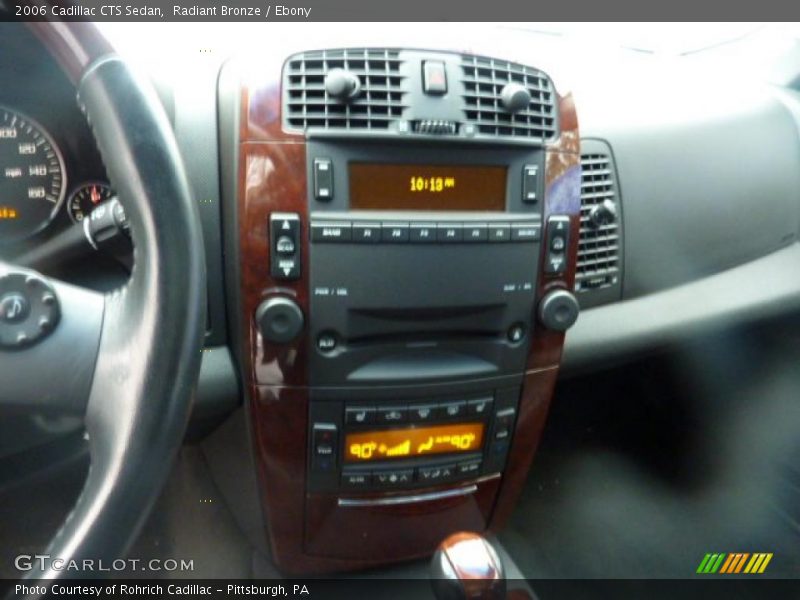 Radiant Bronze / Ebony 2006 Cadillac CTS Sedan