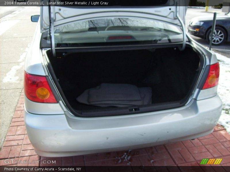  2004 Corolla LE Trunk