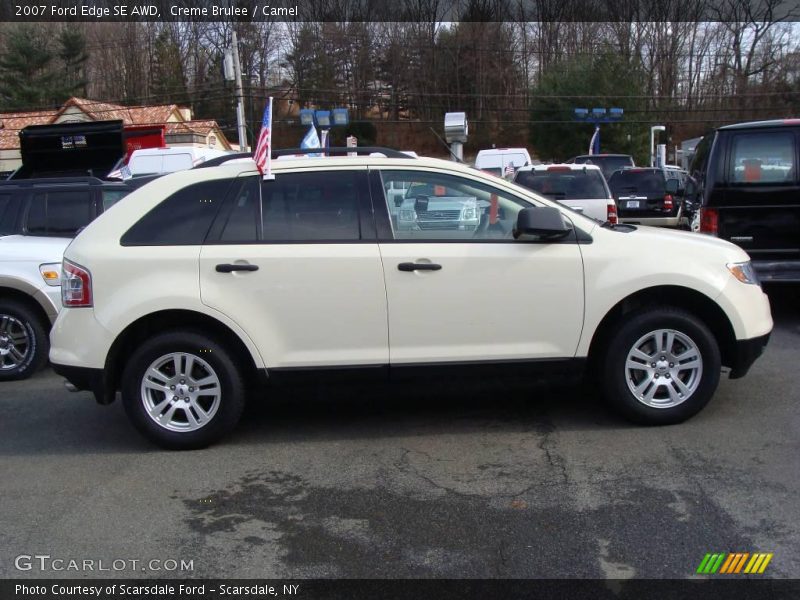Creme Brulee / Camel 2007 Ford Edge SE AWD