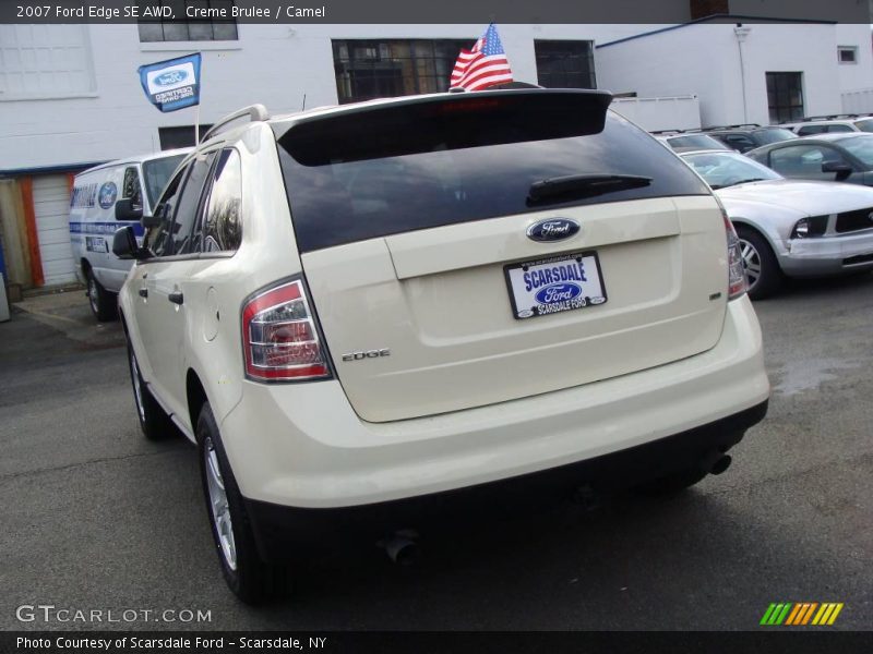 Creme Brulee / Camel 2007 Ford Edge SE AWD