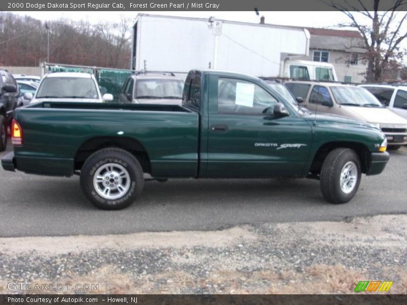 2000 Dakota Sport Regular Cab Forest Green Pearl