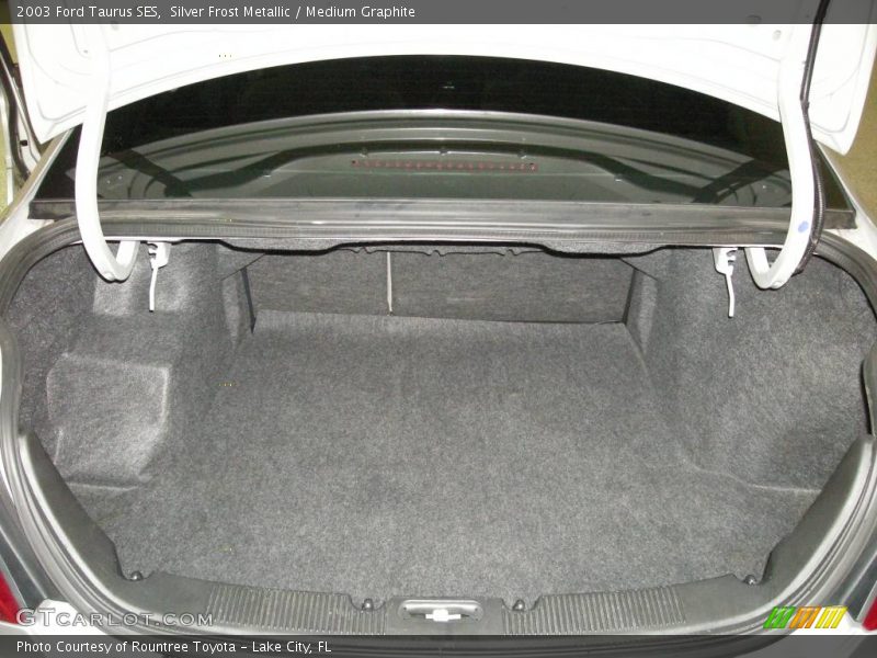 Silver Frost Metallic / Medium Graphite 2003 Ford Taurus SES
