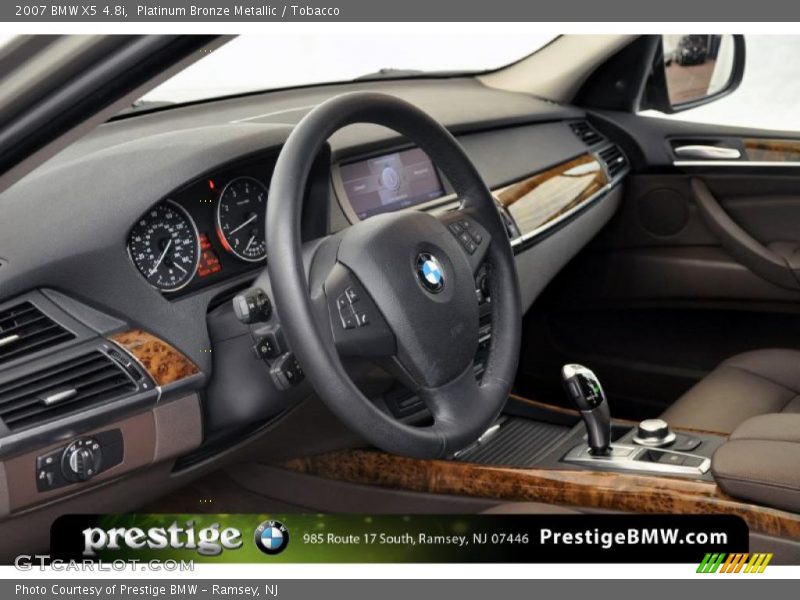 Platinum Bronze Metallic / Tobacco 2007 BMW X5 4.8i