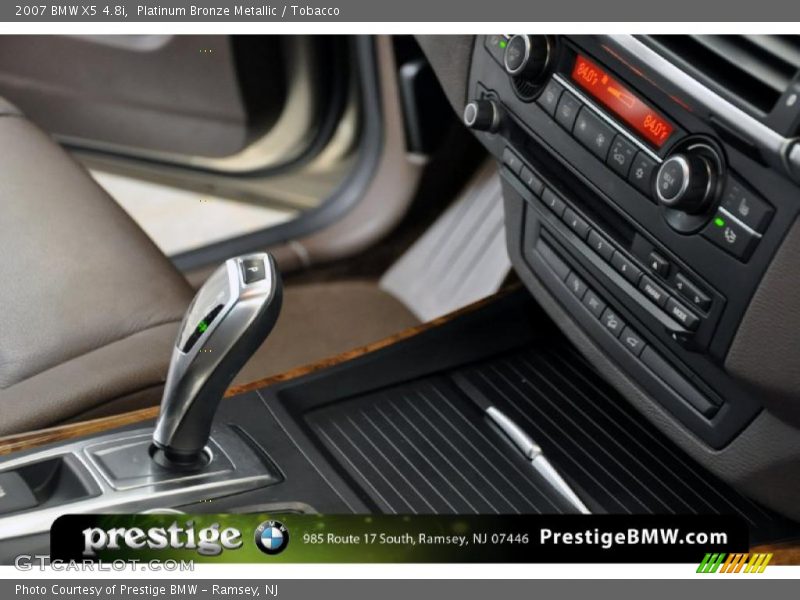 Platinum Bronze Metallic / Tobacco 2007 BMW X5 4.8i