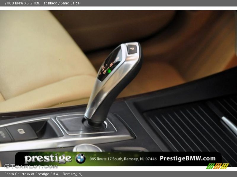 Jet Black / Sand Beige 2008 BMW X5 3.0si