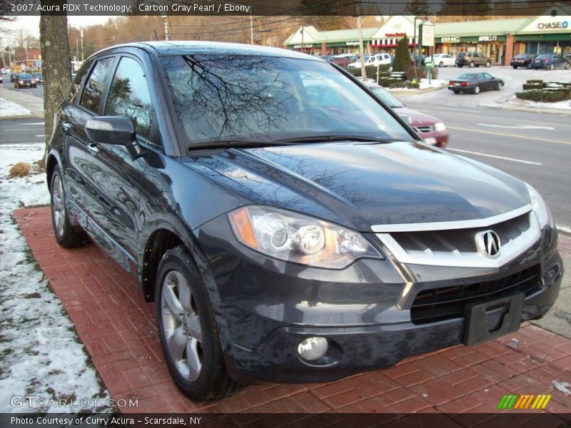 Carbon Gray Pearl / Ebony 2007 Acura RDX Technology