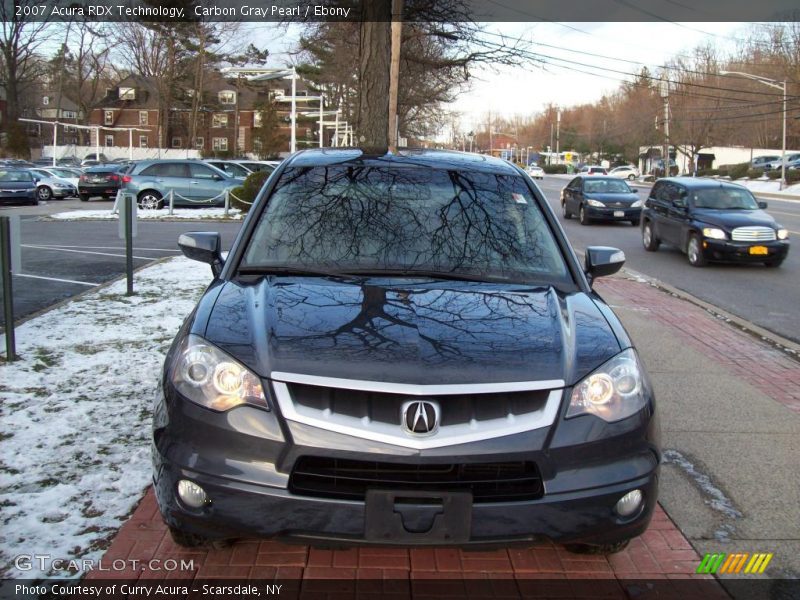 Carbon Gray Pearl / Ebony 2007 Acura RDX Technology