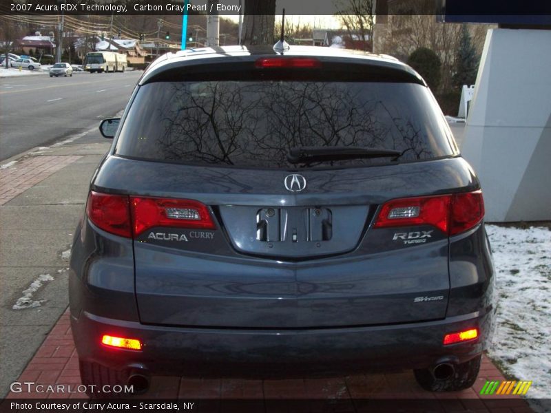 Carbon Gray Pearl / Ebony 2007 Acura RDX Technology
