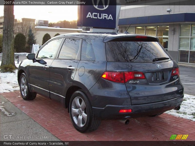 Carbon Gray Pearl / Ebony 2007 Acura RDX Technology