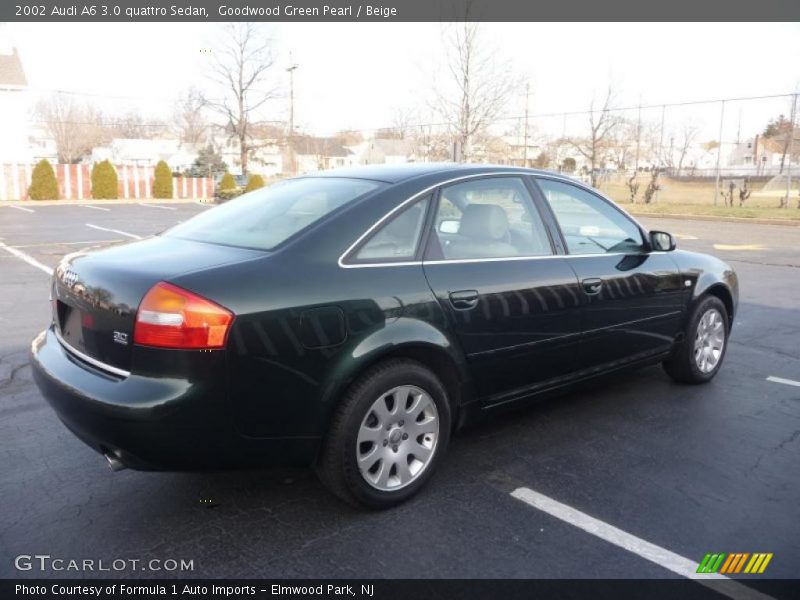  2002 A6 3.0 quattro Sedan Goodwood Green Pearl