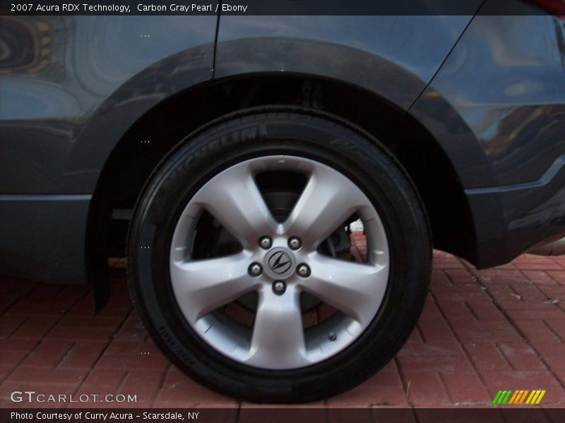Carbon Gray Pearl / Ebony 2007 Acura RDX Technology