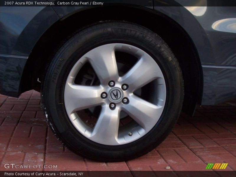 Carbon Gray Pearl / Ebony 2007 Acura RDX Technology