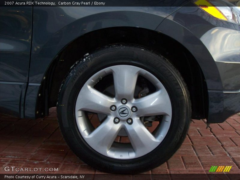 Carbon Gray Pearl / Ebony 2007 Acura RDX Technology
