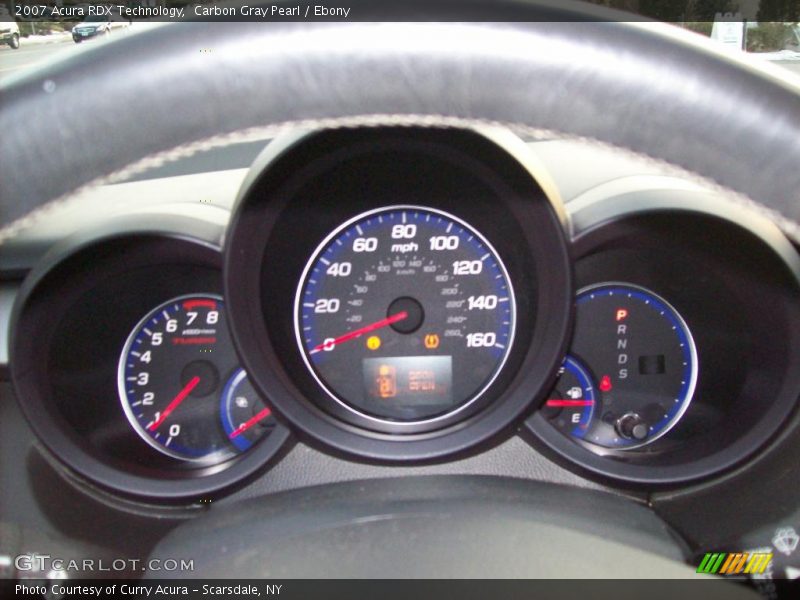 Carbon Gray Pearl / Ebony 2007 Acura RDX Technology