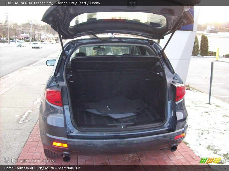 Carbon Gray Pearl / Ebony 2007 Acura RDX Technology