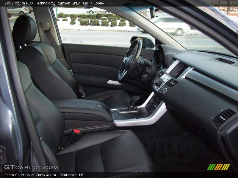 Carbon Gray Pearl / Ebony 2007 Acura RDX Technology