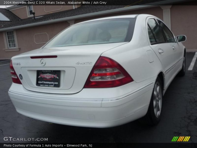 Alabaster White / Ash Grey 2004 Mercedes-Benz C 320 4Matic Sedan
