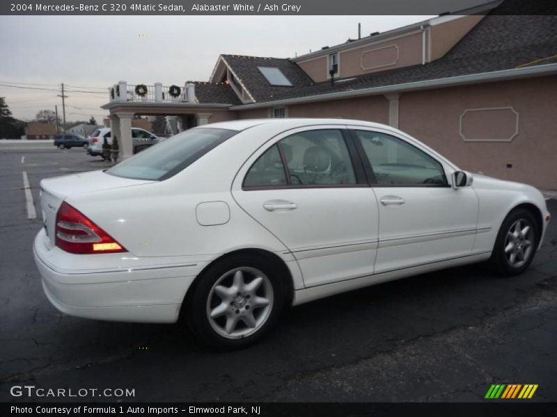 Alabaster White / Ash Grey 2004 Mercedes-Benz C 320 4Matic Sedan