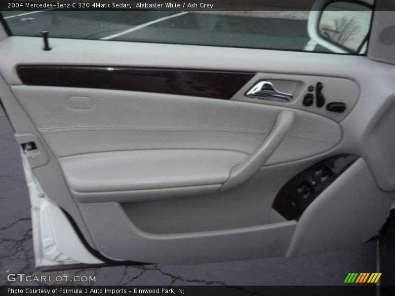Alabaster White / Ash Grey 2004 Mercedes-Benz C 320 4Matic Sedan