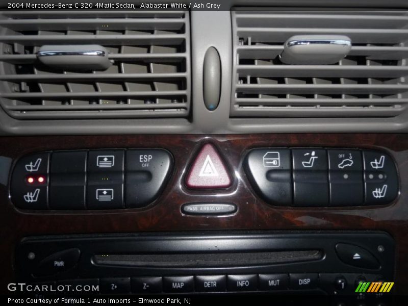 Alabaster White / Ash Grey 2004 Mercedes-Benz C 320 4Matic Sedan