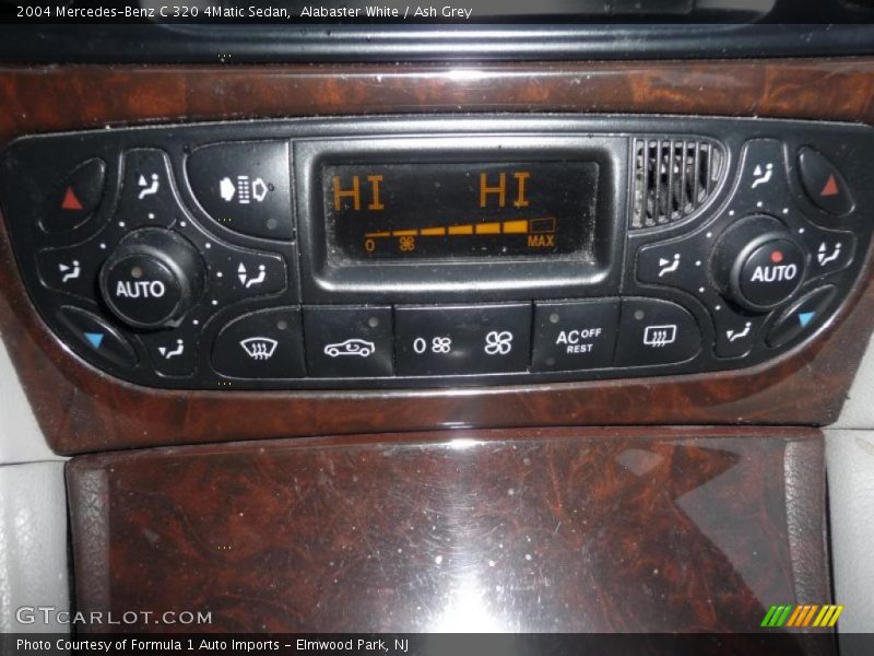 Alabaster White / Ash Grey 2004 Mercedes-Benz C 320 4Matic Sedan