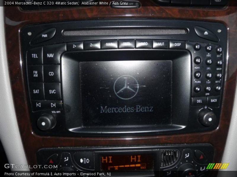 Alabaster White / Ash Grey 2004 Mercedes-Benz C 320 4Matic Sedan